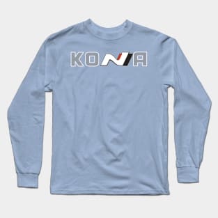 Kona N (Bigger) White Long Sleeve T-Shirt